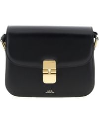 A.P.C. - A. P.C. Borsa A. P.C. Grace Small Chiusura Dorata - Lyst