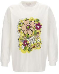 Martine Rose - T-shirt 'Festival Flower' - Lyst