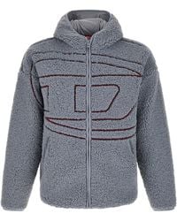 DIESEL - Teddy Kapuzenpullover "S-Zat" - Lyst