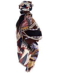 Ferragamo - 'giada' Shawl - Lyst