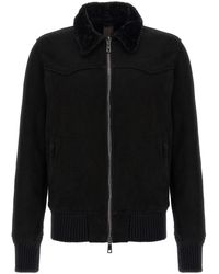 Giorgio Brato - Bomberjacke Aus Schaffell - Lyst