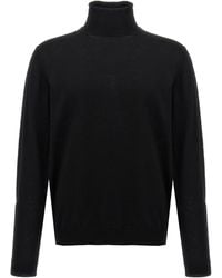 Roberto Collina - Wool Turtleneck Sweater - Lyst