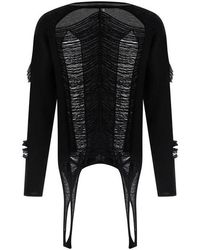 Rick Owens - Maglia 'LS Top' - Lyst