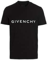 Givenchy - T-shirt stampa logo - Lyst