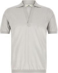 Rivvia Projects - Open Collar Polo Shirt - Lyst