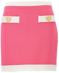 Moschino - 'heart Buttons' Skirt - Lyst