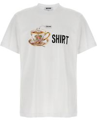 Moschino - T-Shirt With Print - Lyst
