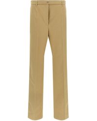 Prada - Panama Old Cotton Pants - Lyst