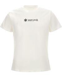Snow Peak - Logo T-Shirt - Lyst