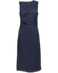 Theory - Silk Effect Dress - Lyst