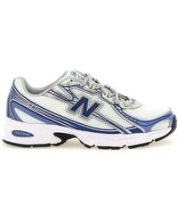 New Balance - Sneaker With Metallic Inserts - Lyst