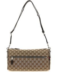 Gucci - Small Gg Cylindrical Shoulder Strap - Lyst