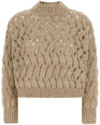 Brunello Cucinelli - 'dazzling Waves' Sweater - Lyst