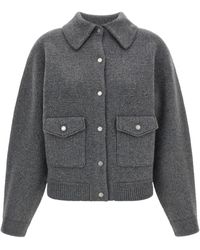 Guest In Residence - Felt Bomber Jacket - Lyst