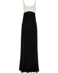 Victoria Beckham - Bra Detail Dress - Lyst