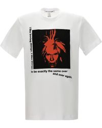 Comme des Garçons - T-Shirt "Andy Warhol" - Lyst