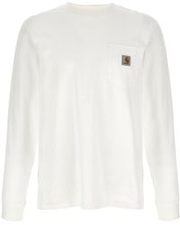 Carhartt - T-Shirt With Patch Pocket - Lyst