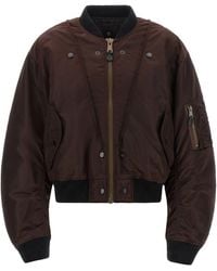 Maison Margiela - ' Ma-1' Reversible Bomber Jacket - Lyst