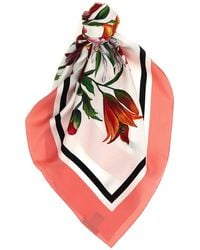 Dolce & Gabbana - Floral Print Scarf - Lyst