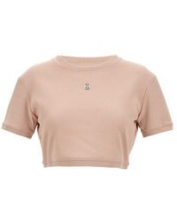Givenchy - Logo Plaque T-shirt - Lyst