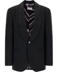 PUCCI - 'labirinto' Single-breasted Blazer - Lyst