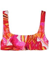 Louisa Ballou - 'scoop' Bikini Top - Lyst