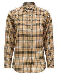 Burberry - Camicia 'Emma' - Lyst