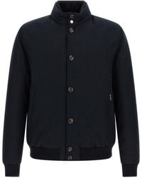 Moorer - 'janos' Bomber Jacket - 'acqua' Line - Lyst