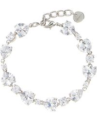Self-Portrait - 'crystal Droplet' Bracelet - Lyst