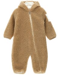 Moncler - 'teddy' Hooded Jumpsuit - Lyst