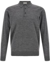 LARMERI STUDIO - Merino Wool Polo Shirt - Lyst
