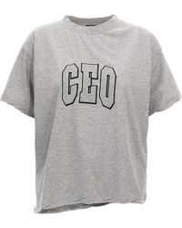 Balenciaga - Boxy Fit Cotton T-Shirt - Lyst