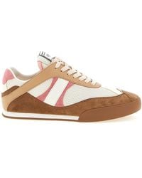Chloé - Lace Up Sneakers - Lyst
