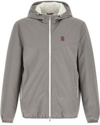 Brunello Cucinelli - Windproof Jacket - Lyst