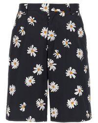 Moschino - 'margherite' Print Bermuda Shorts - Lyst