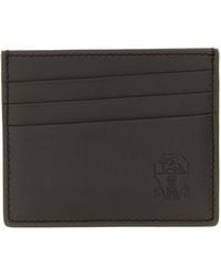 Brunello Cucinelli - Logo Card Holder - Lyst