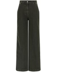 Nude - Jeans Mit Breitem Bein - Lyst