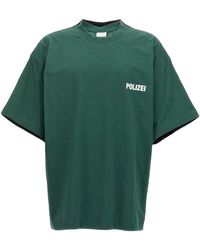 Vetements - 'Polizei/Securite' T-Shirt - Lyst