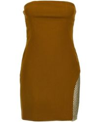 The Attico - Sequin Insert Dress - Lyst