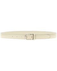TOTEME - Belt 'Slim Grained-Leather Trouser Belt' - Lyst