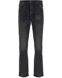 Purple - 'p005 Double Dip Coated' Jeans - Lyst