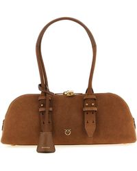 Pinko - 'bowling Baguette' Large Shoulder Bag - Lyst