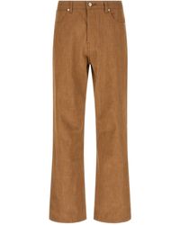 A.P.C. - A. P.C. A. P.C. Straight Jeans With Tonal Logo - Lyst