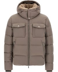 Moorer - 'alarick' Bomber Jacket - 'acqua' Line - Lyst