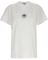 Stella McCartney - 'iconic Mini Heart' T-shirt - Lyst