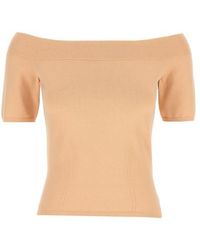 McQueen - Top off the shoulders - Lyst