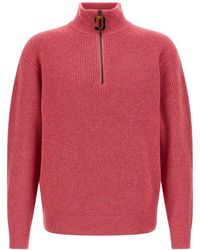 JW Anderson - Half-zip Sweater - Lyst