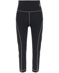Moncler - Logo Patch Leggings - Lyst