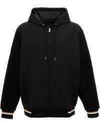 BOSS - 'sommers 66' Hooded Jacket - Lyst