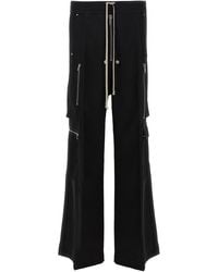 Rick Owens - Wool Cargobelas Pants - Lyst